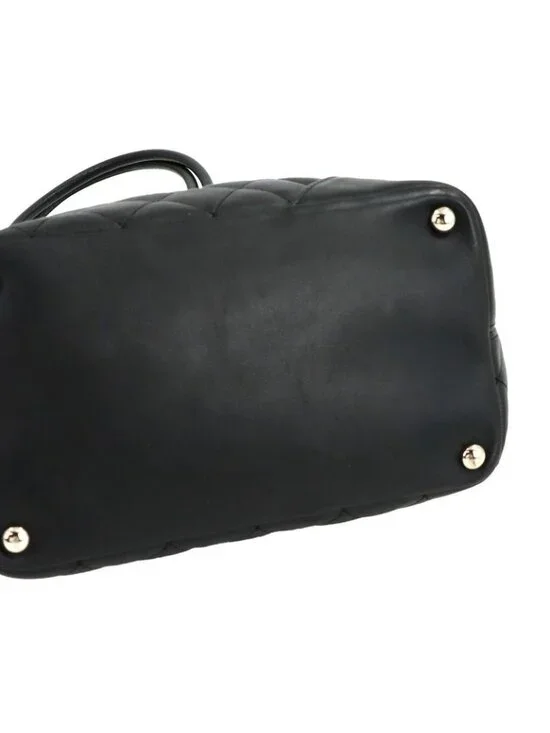 Chanel Cambon Line Tote Calfskin Black Silver - Picture 8 of 10